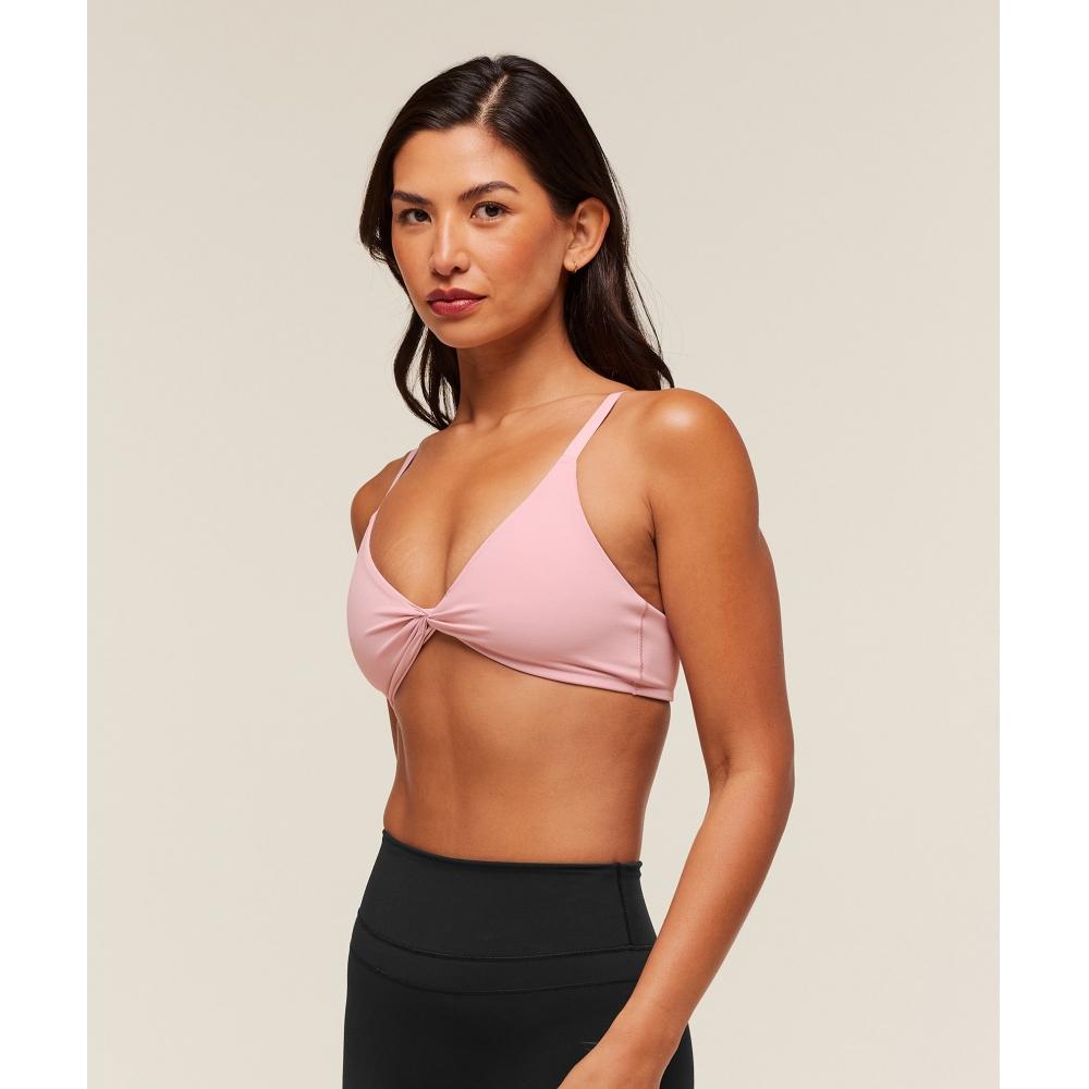 Gymshark Twist Front Bralette Cloud Pink B2b5w Kc2x