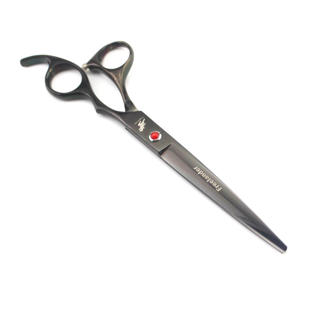 7.0 Inch, Hand Shape, Color, Electroplating, Pet Grooming Scissors, Straight Cut 4 Colors Optional