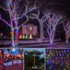 8 modes of solar outdoor string lights suitable for Christmas, Easter, Halloween, and parties,perfect for gardens, windows, and balconies