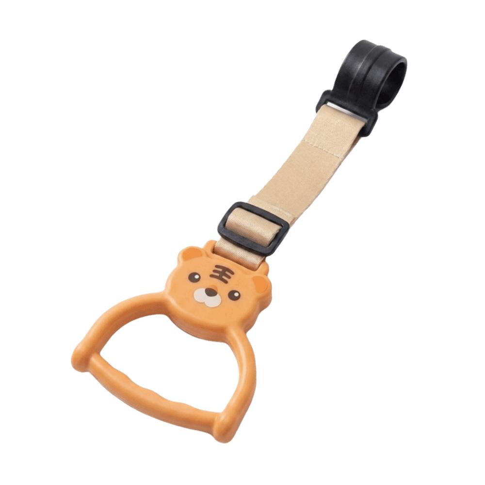 Cartoon Animal Shape Baby Pull Up Rings Dangling Toddler Standing Assist Handle Infant Bed Fence