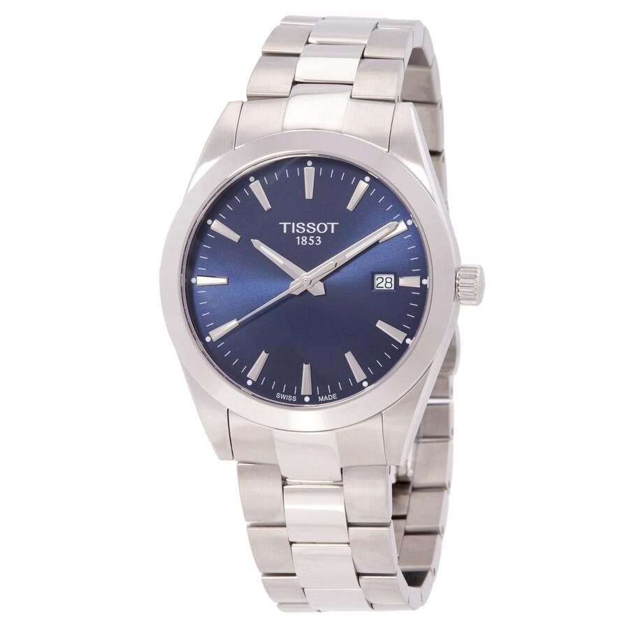 TiSSot Gentleman Quartz Blue Dial Men S Watch T127.410.11.041.00
