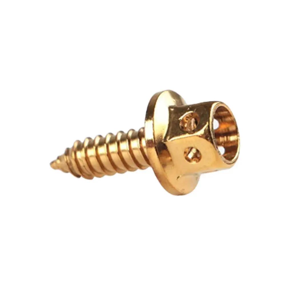 Motorcycle Screws Electroplated Hollow Hexagonal Self-Tapping Modification Bike Fasteners Rearview Heightening Mirror Acces I0C7