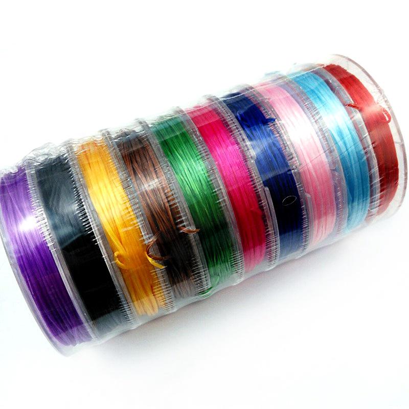 Mini Elastic Beading Cord - Wear-Resistant for DIY Bracelets and Stringing