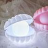 Neu Keramik Shell Perle LED Nachtlicht Streamer Fee Shell Nordic Nacht Lampe Nacht Wohnkultur Schlafzimmer Nacht