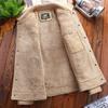 Men's Cotton-padded Jacket Men's Medium and Long Battlefield Cotton-padded Clothing