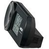 Seiko Clock PYXIS RAIDEN Alarm Clock, Radio-Controlled, Digital, Loud, Black, Dimensions: 5.1 x 14.4 x 4.2 cm, BC407K