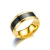 Color-Changing Titanium Steel Temperature Ring - Smart Temperature Sensing for Couples