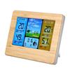 LCD Digital Wireless Weather Station Clock Thermometer Indoor&Outdoor Humidity