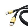 Dual Type-C 240W Fast Charging Cable for Apple 16/17, Huawei Laptops, and Car Use (PD Compatible)