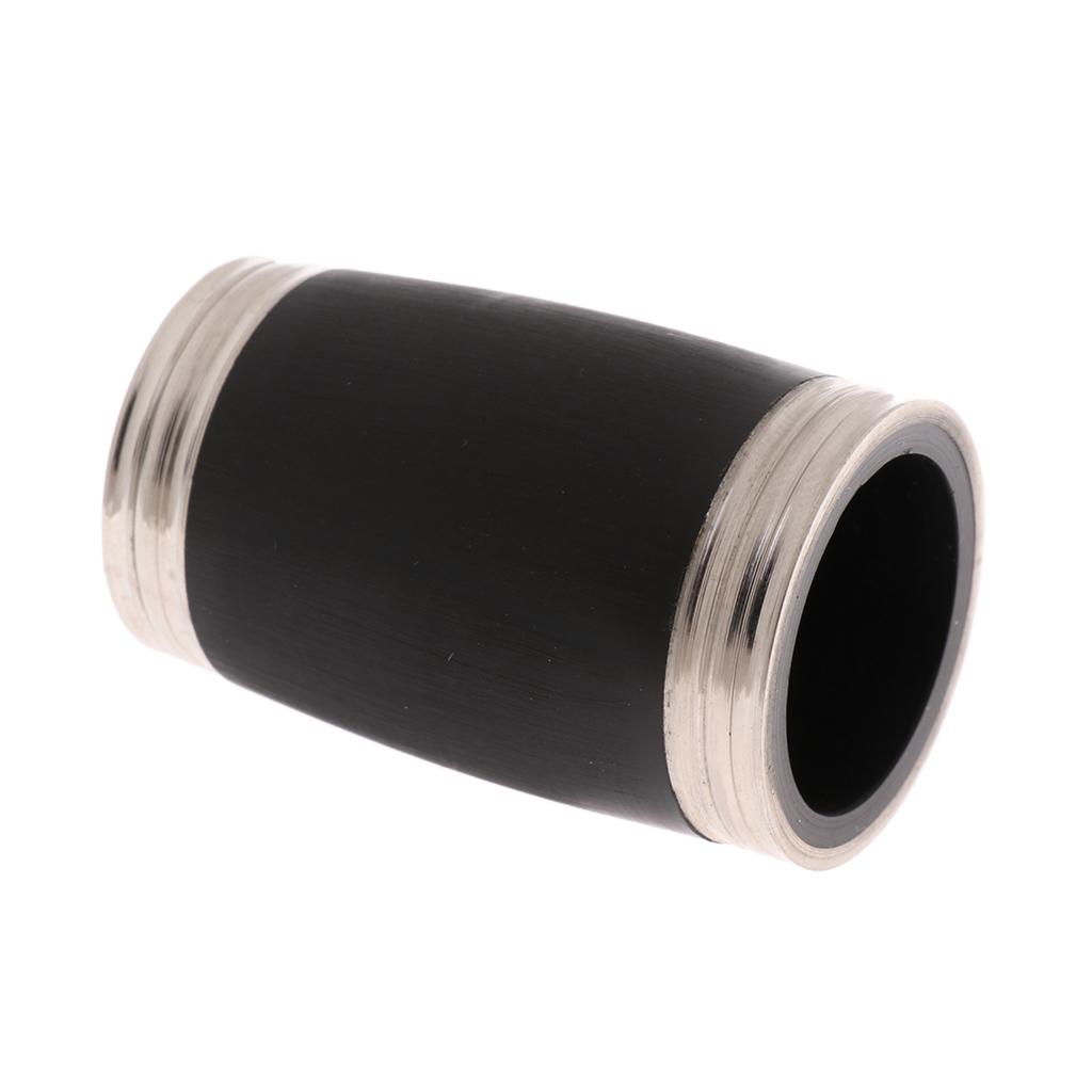 Bb Clarinet Barrel Zinc Alloy 50mm Clarinet Accessory Parts for Concert Hall and Music Class чёрный