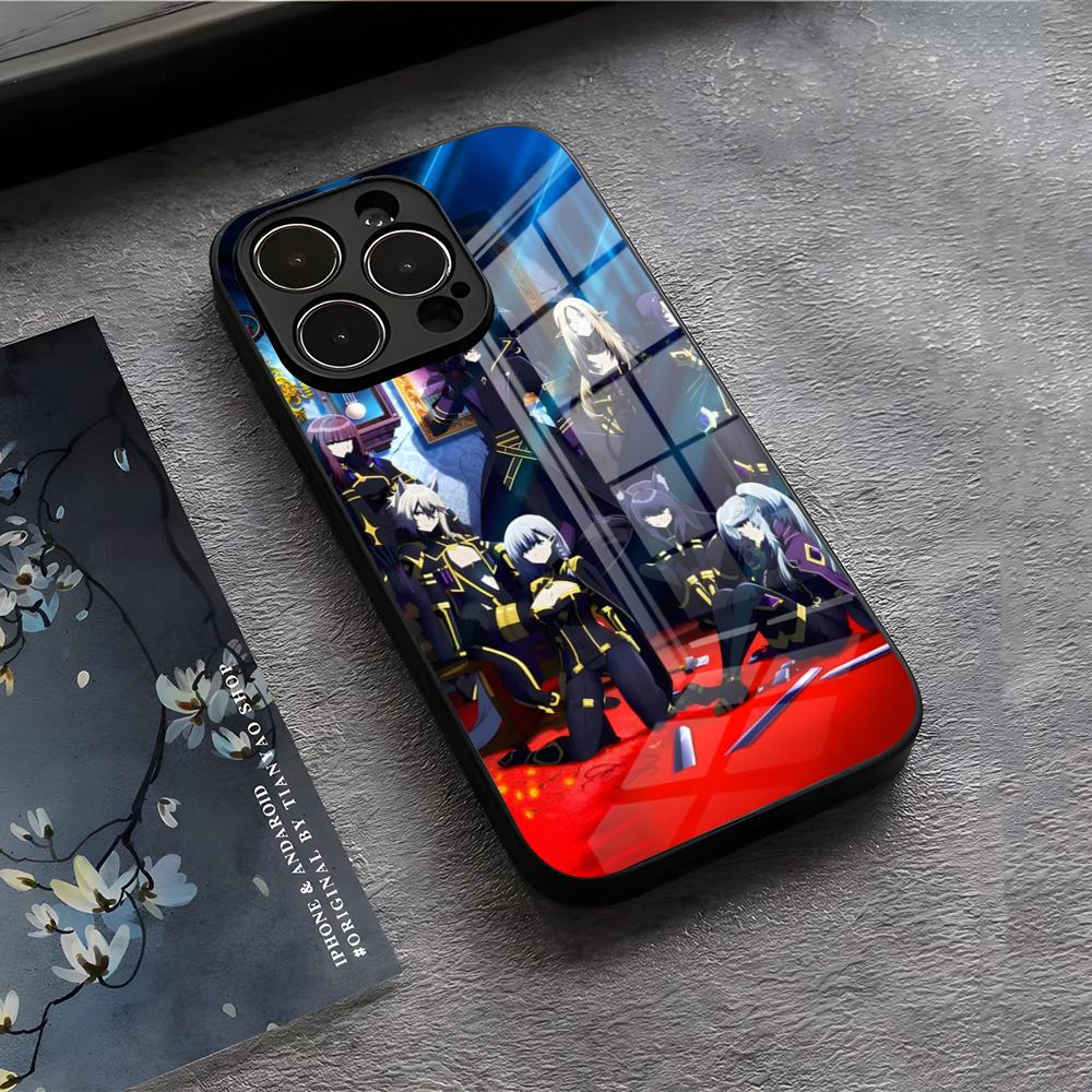 T-The Eminence In S-Shadow Phone Case For IPhone 17 Air 16 E Pro Max 15 14 13 Mini 12 Pro 11 Max Plus Black Glass Cover