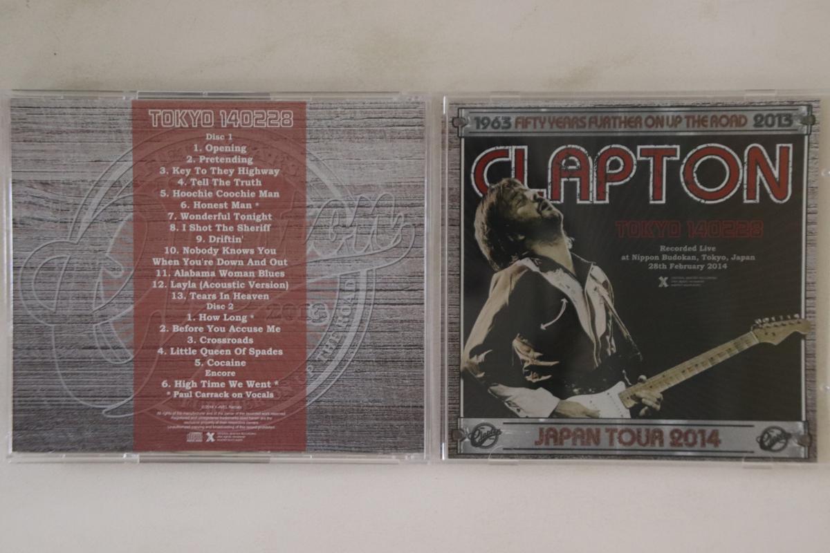 

CD ERIC CLAPTON - Tokyo 140228 XAVEL231 X AVEL 2014 Non Japan Rock Used