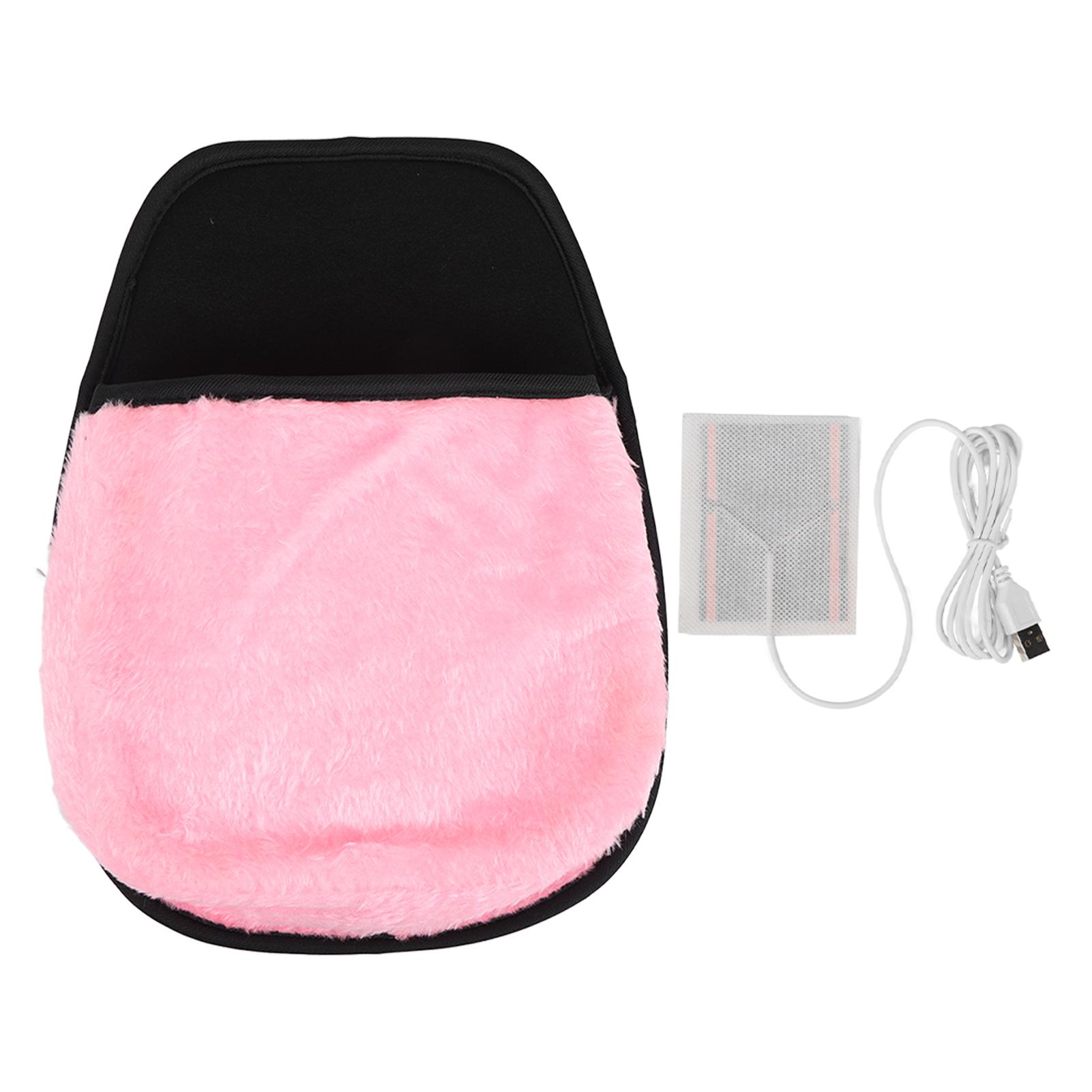 

Подогреваемый USB коврик для компьютерной мыши, вместительный коврик для мыши с подогревом для рук, настольные аксессуары для мужчин и розовый