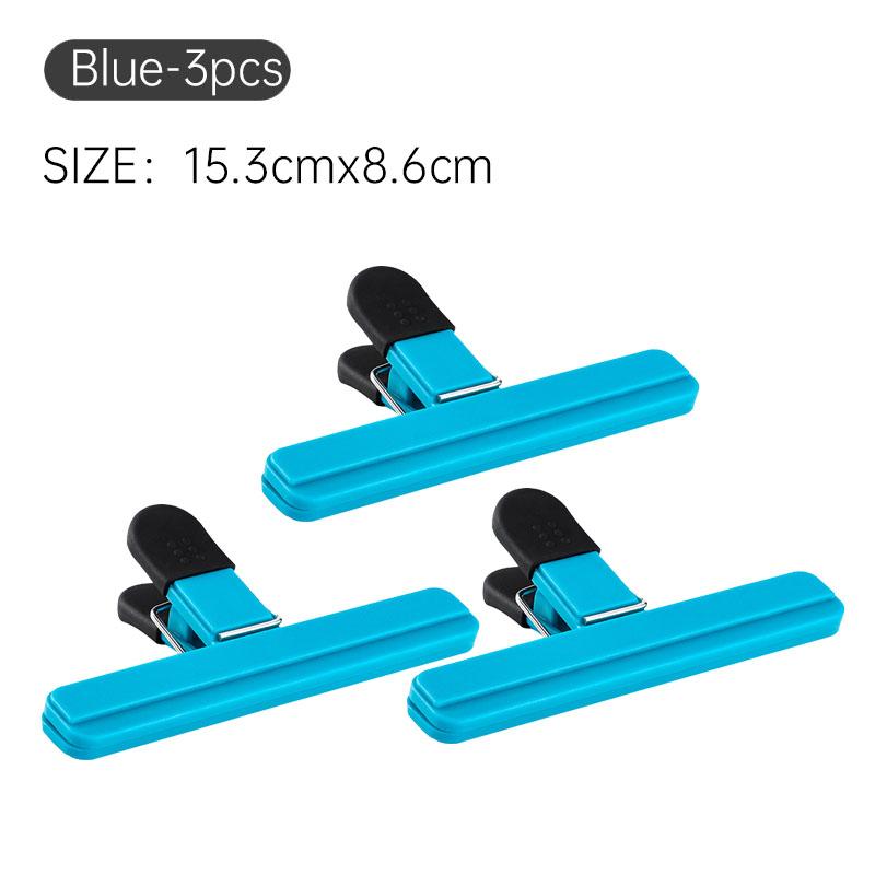 1/3Pcs Portable Large Chip Bag Clips Plastic Assorted Sizes Food Snack Seal Sealing Clip Sealer Clamp Kitchen Storage Accessorie