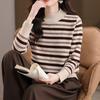 Sweater for Women Autumn Winter Thickened Pullover Warm Knitted Stretchy Long Sleeve Oversize Jumper Tops
