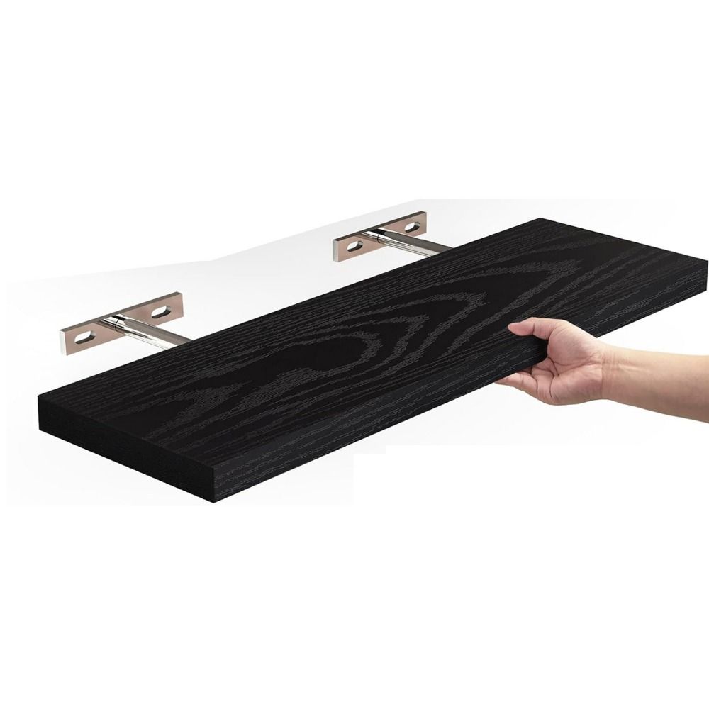 Invisible Brackets Floating Shelves Durable Display Stands Plant Rack  Sundries Storage