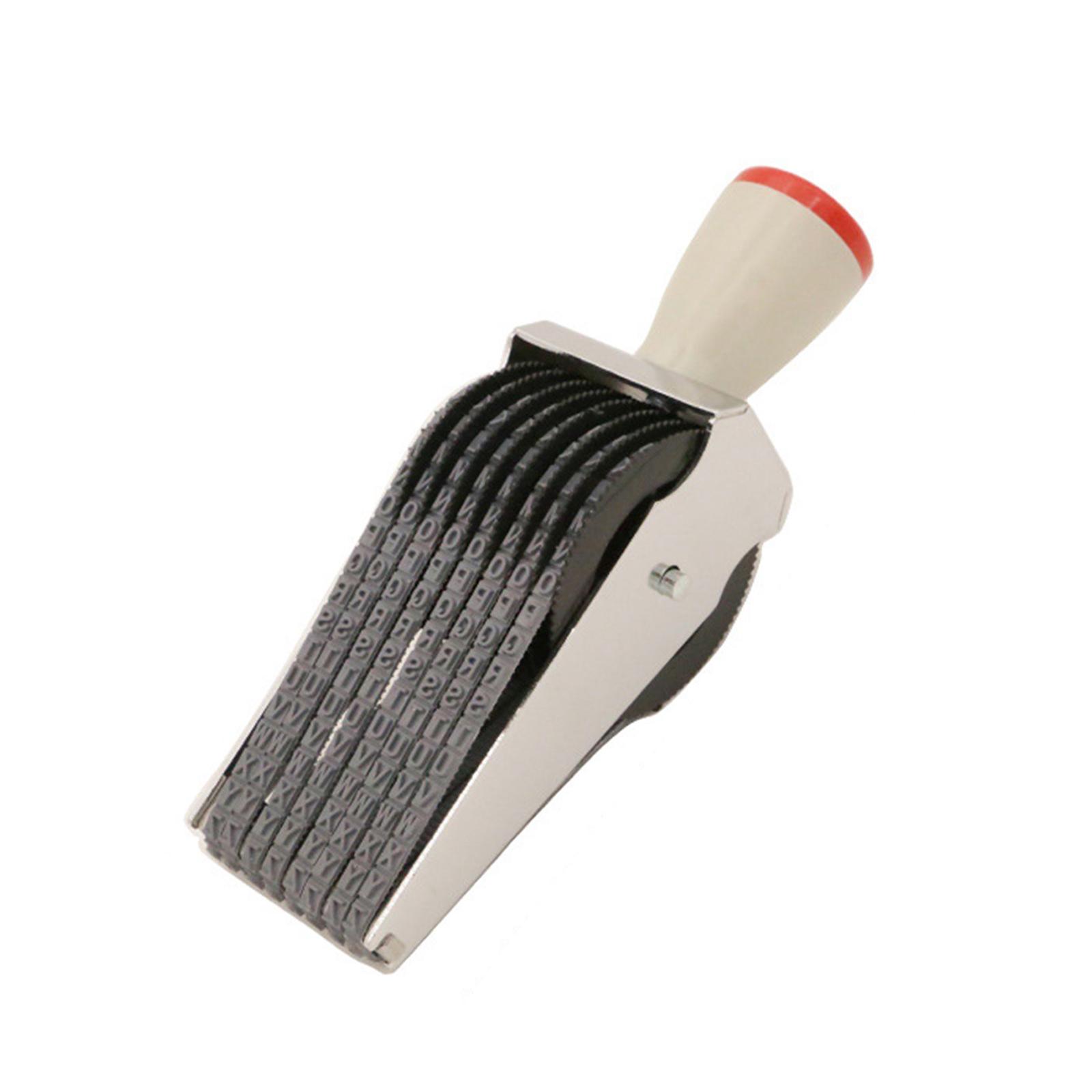 

Резиновый штамп с буквами Резиновый штамп с цифрами Офисный бизнес-штамп Вращающийся штамп с цифрами для скрапбукинга Упаковка Рукоделие A