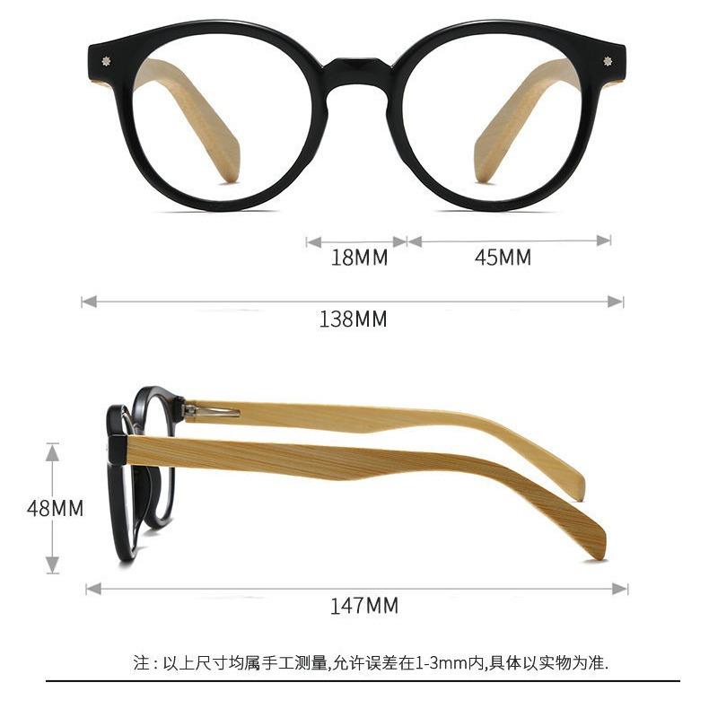 Reading Glasses Bamboo Foot Reading Glasses High Definition Glasses High-End Amazon High-End Reading Glasses