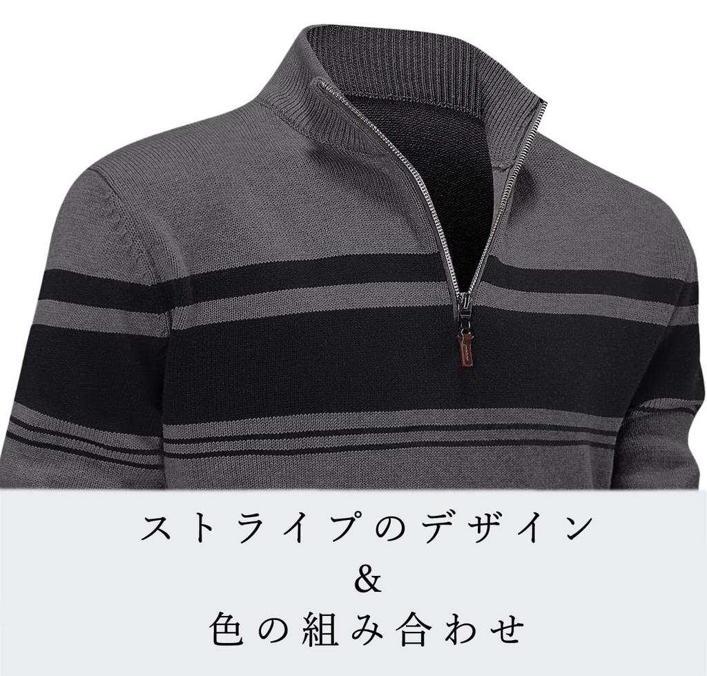 KEFITEVD Golf Long Cold Weather Lightweight Business Solid High Commuting Dark Size L Men's Sweater, Sleeve, Protection, Autumn/Winter Outerwear,
