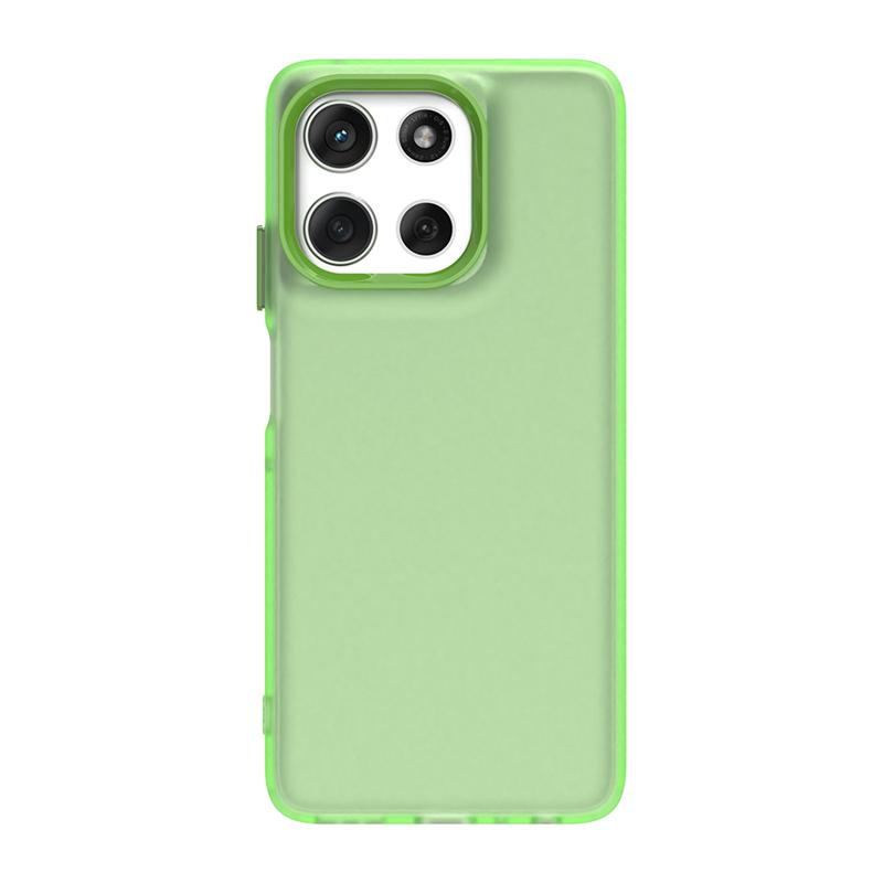 Anti-Drop Candy Color Case For Motorola Moto G56 Matte PC Transparent Back Case Moto G56 G66j G66y G86 Cover For Moto G56 Case