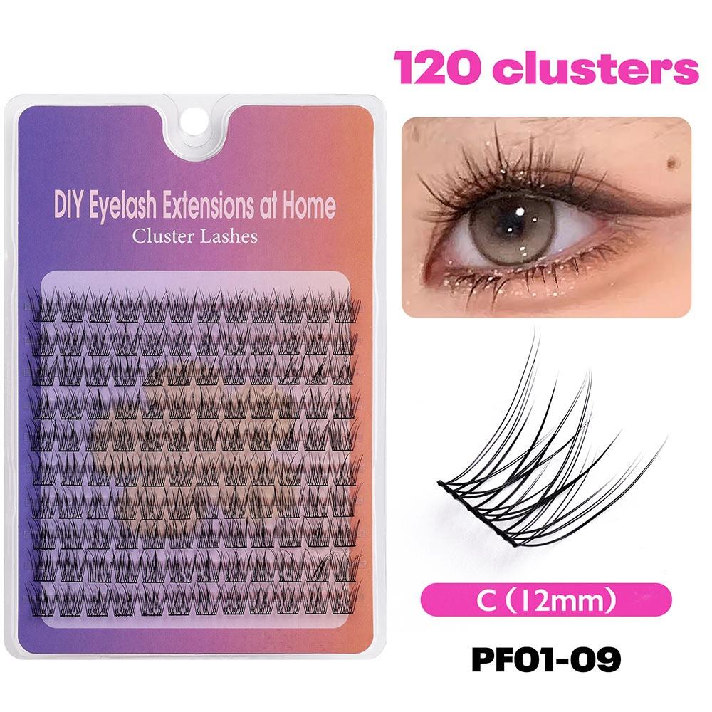 Anime Lash Clusters Spiky Cluster Eyelash Extensions Volume Individual Lashes  DIY At Home