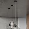 Umberto black hanging lamp