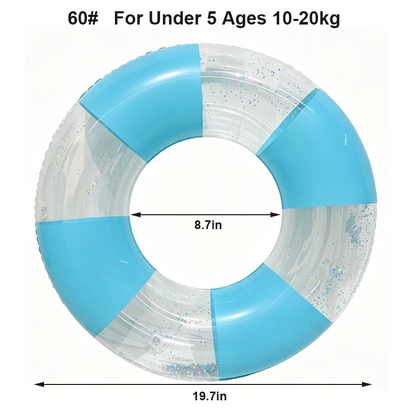 Retro Stripe Pool Float Inflatable Swim Tube Adults Swimming Ring Summer Beach Water Swim Pool Floating Toys