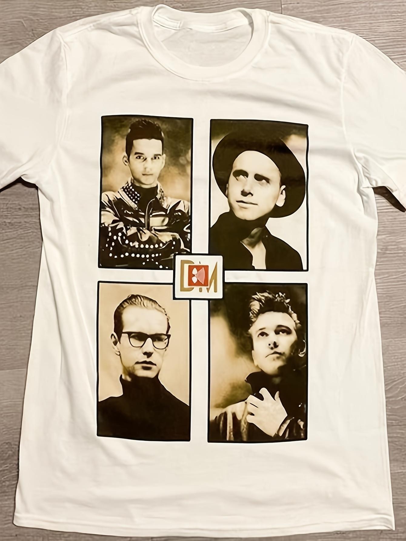 1988 Vintage T-Shirt - Classic Photo Print of The Four Iconic Members (Sumner & Co.) - Unisex - 80S Retro Music Tee XL