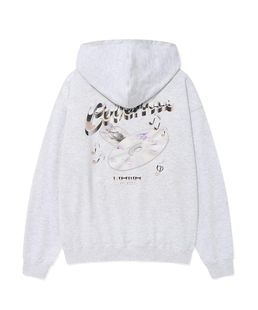 [Covernat X Mama] Graphic Hoodie Heather Gray
