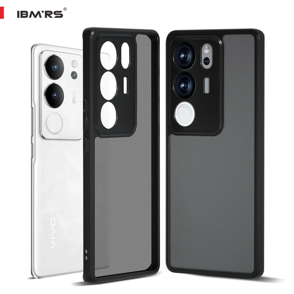 (Comes with wrist strap)IBMRS for Vivo S17 Case, Military-Grade Protection, Yellowing Resistant, Scratch-Resistant Back,Classic Series, Clear camo
