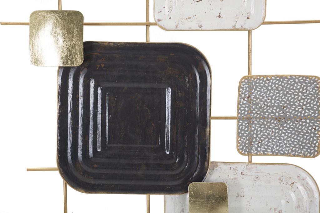 Wall Iron Panel Cubes Cm 80X5X80