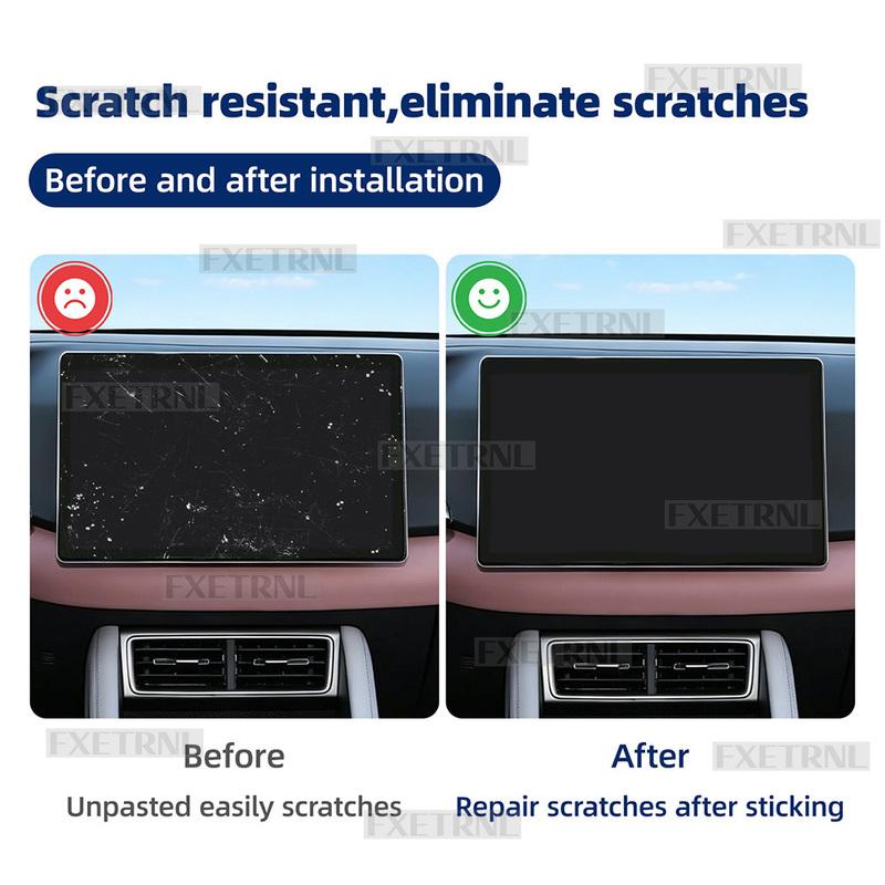 TPU For 2025 2026 BYD ATTO 2 DM-i Interior Anti-scratch Protector Film 10.1in/12.8in Car Dashboard Navigation Screen