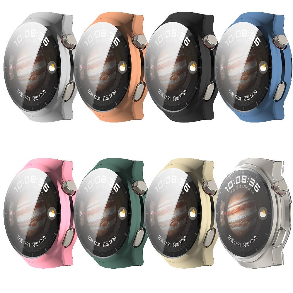 Protective Case For Huawei Watch 4 Pro Screen Protector Case For Huawei Watch 4 Full Smart Accessories TPU Soft Protective Shell