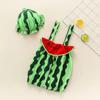 Summer Sleeveless Romper Set for Boys and Girls: Cute Hooded Overalls