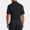 Under Armour Tour Tips Seamless Solid Color Casual Comfortable Soft Breathable Golf Polo Shirt Men tops Black 1387129-001