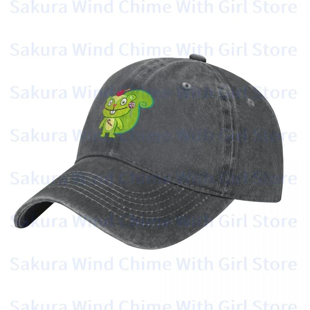 Fashion Happy Tree Friends Baseball Cap for Unisex Cotton Hats Adjustable Hat Casual Truck Driver Hat