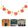    2 Sets Back-to-School Banner Party Flags – Colorful Pencil & Apple Hanging Decorations For Classroom, School Celebrations, Bulletin Boards         