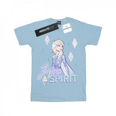 Girls Frozen 2 Elsa Free Spirit Cotton T-Shirt