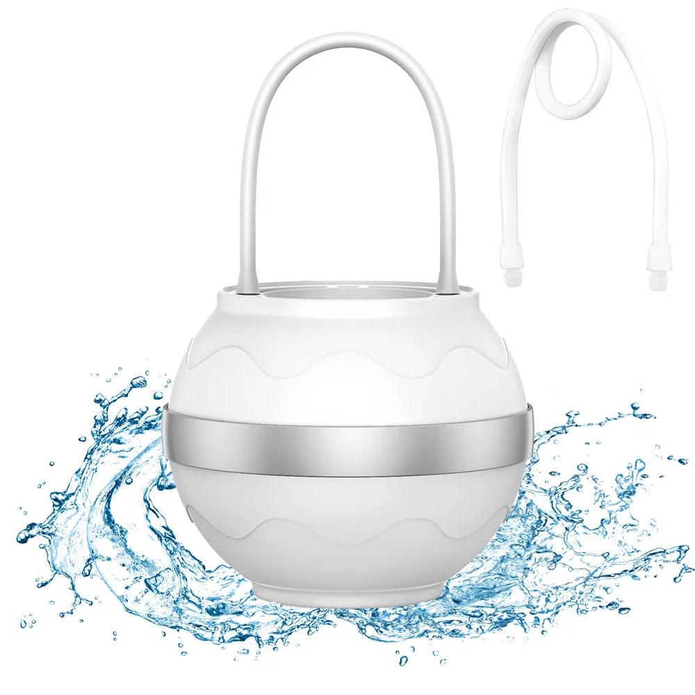 8-lagiger Badeball-Filter Wasserhahnfilter für Badewanne Wasserreiniger Entfernt Schadstoffe Chlor Fluorid Wasserfiltersystem