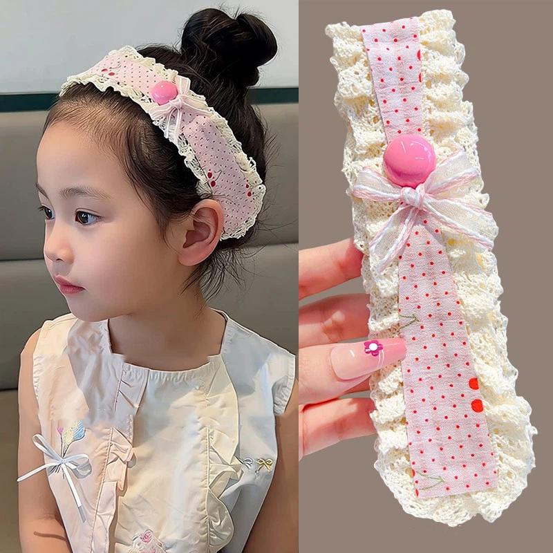 Soft and Comfortable Vintage Knitted Hair Hoops for Girls Daily Accessories