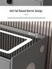 Smart Minimalist Bedside Table: Dual Drawers, Wireless Charging, Light, Bluetooth Speaker
