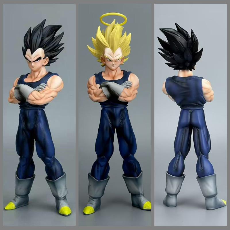 Super Saiyan Wdf Hell, Vegeta, Double Head Eagle, Standing Position, Statue, Model Ornament, Boxed Figure