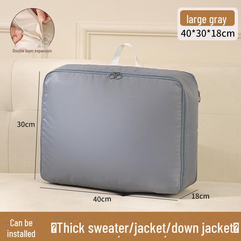 

Большая вместительная сумка для хранения шелковых одеял для домашнего гардероба и переезда Large (54*42*60)