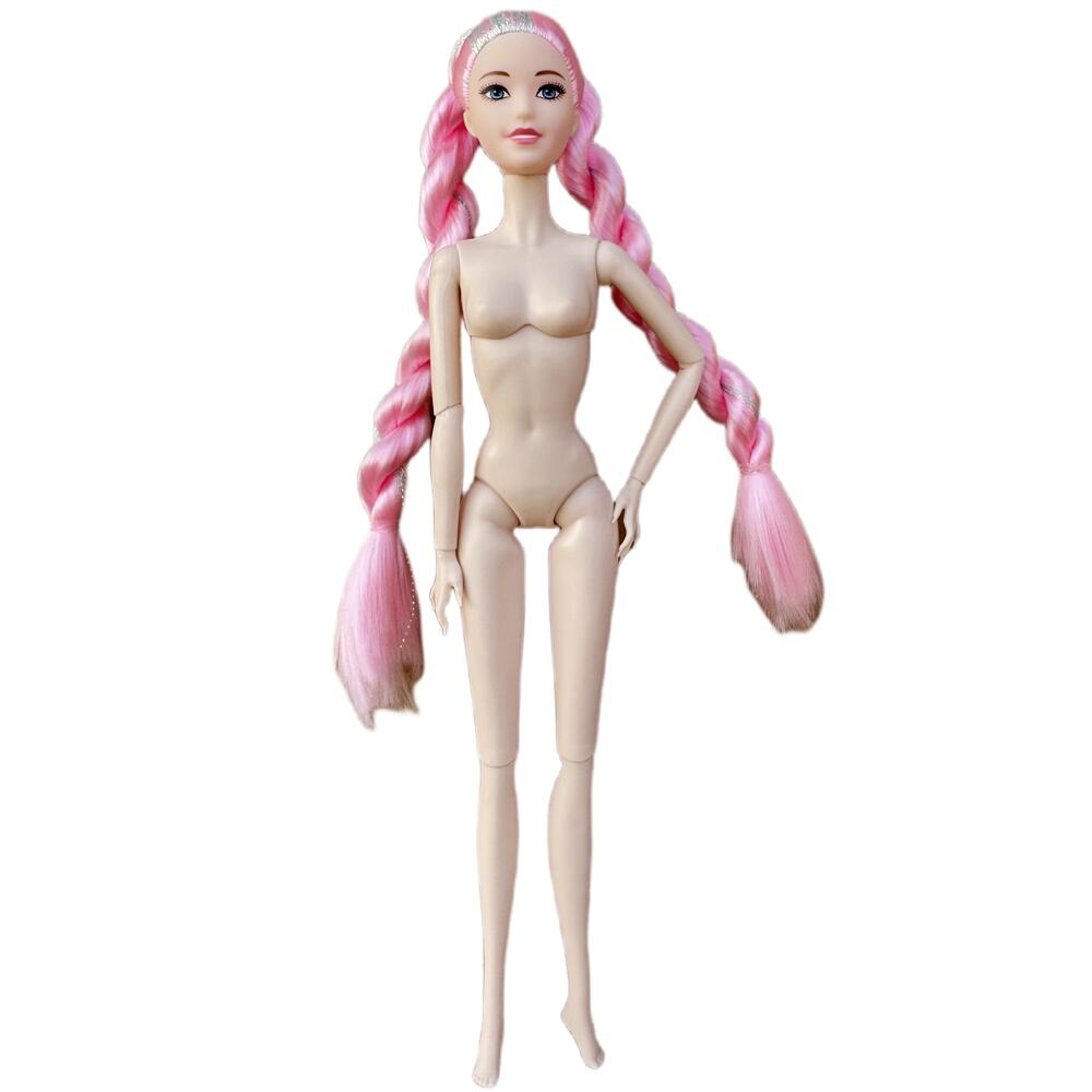 1/6 Super Model Doll Figures Joints Movable Colorful Braid Solid Doll 30cm Fashion Face Mold Boys Girls Birthday Gifts