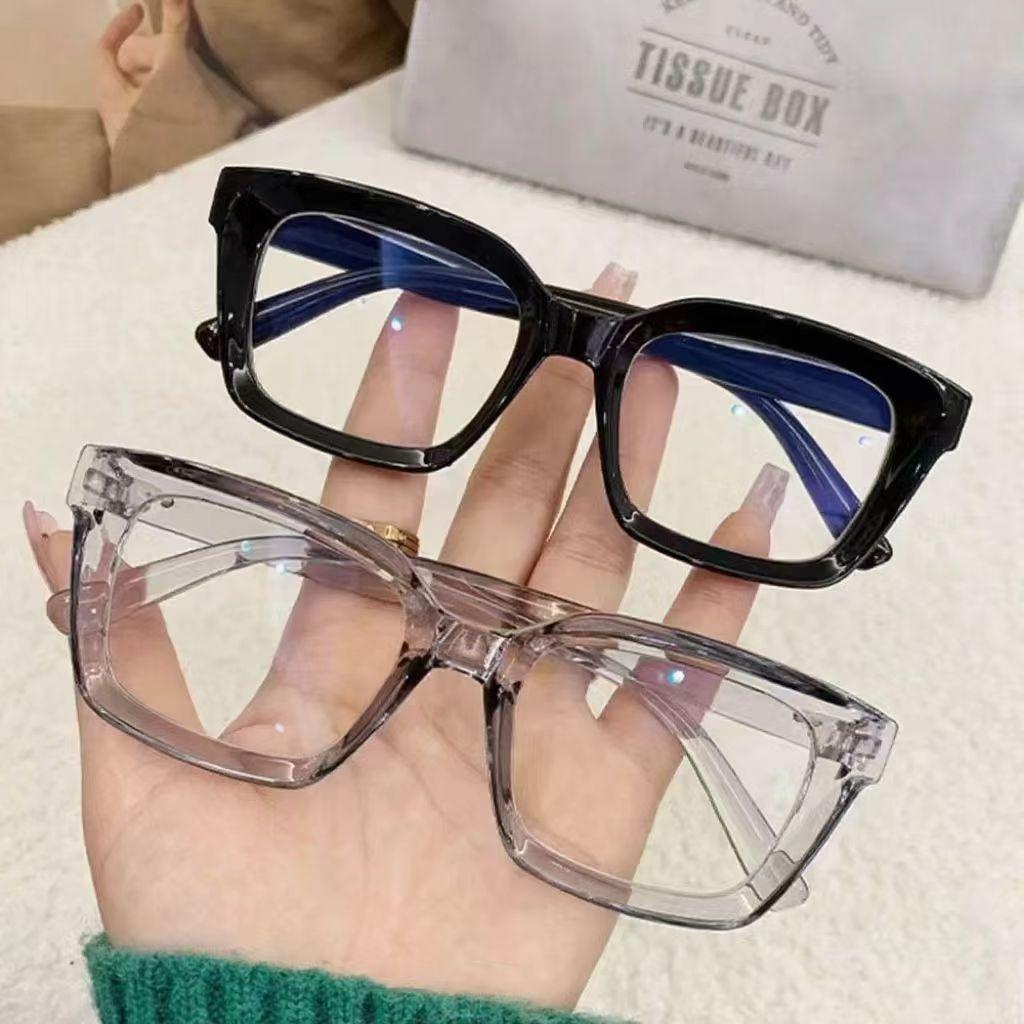 1Pc Fashionable Unisex Square Frame Glasses Classic Fashion Casual Eyewear And Multifunctional For Daily Life Accessories