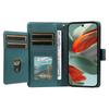 For Google Pixel 10 Pro XL/9 Pro XL Case with Multi-Card Holder and Strap PU Leather Phone Cover Stand