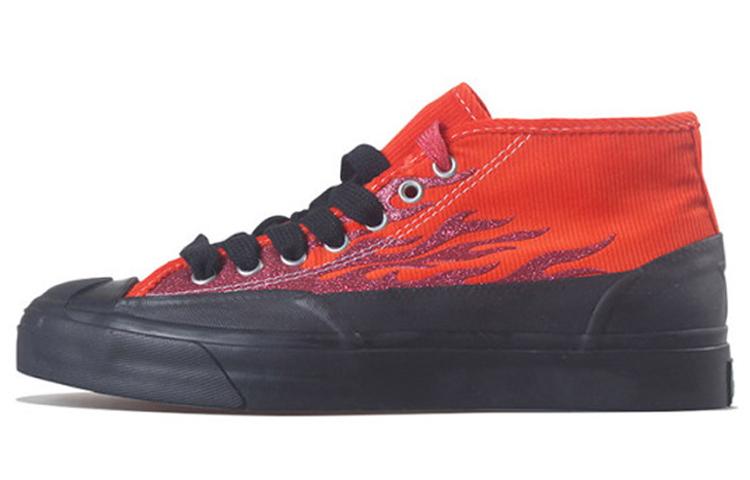 Jack Purcell Asap Nast x Jack Purcell Converse Mid Red Flames 167378C 35