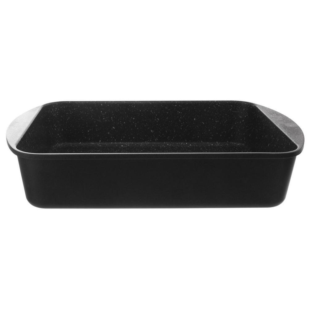 Granite Roasting Pan with Rectangular Lid GRANDE 4.4 L, 35x22.5 Cm