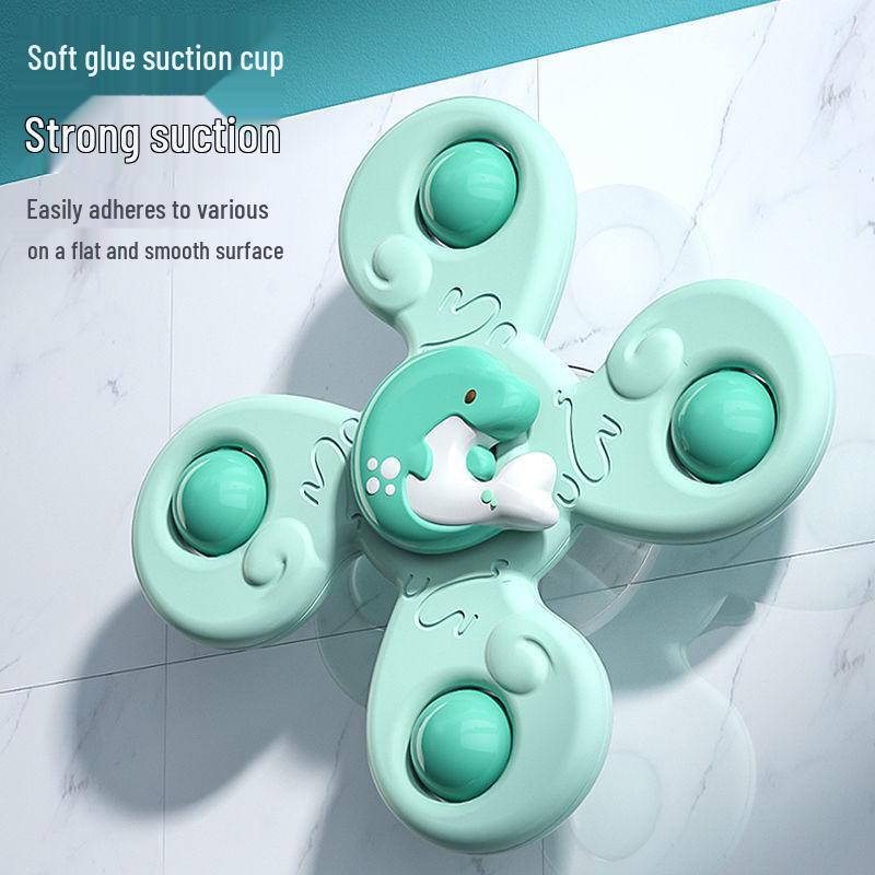 Rotating Baby Spinner Toy with Suction Cup - Educational for 0-3 Years