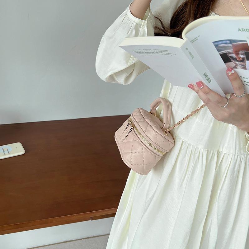 Große Mini-Tasche Rhombus Frühling und Sommer Neues Produkt Tragbare Kettentasche Vielseitige Schulter-Umhänge-Kleine Tasche